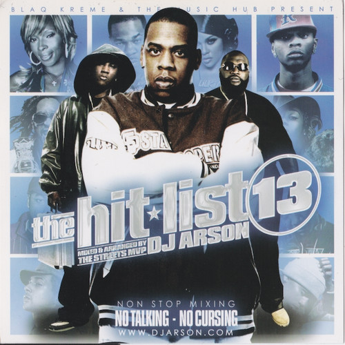 Arson the hit list - dj,