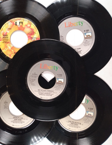Kenny rogers rpm lot - -, 45