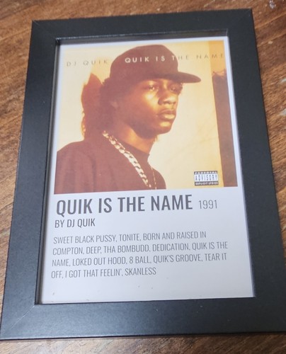 Quik the name - is,