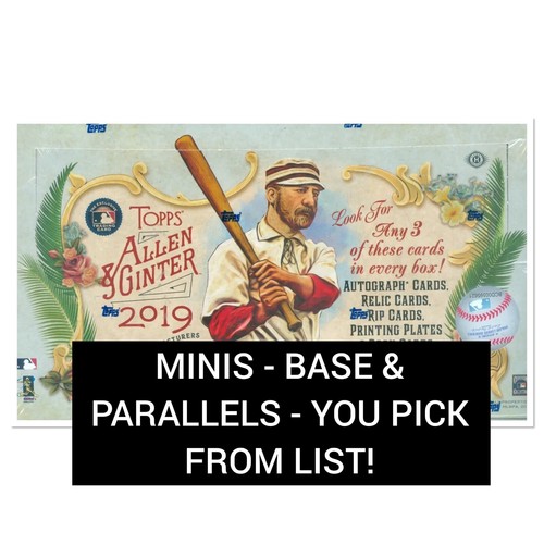 Topps allen ginter - allen, 2019