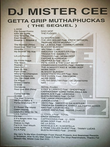 Mister cee getta grip - dj,