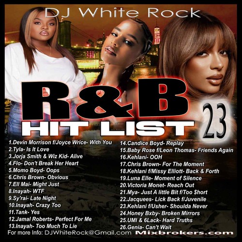 White rock hit list - r&b,