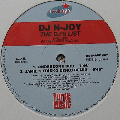 Njoy the list 12 - the, 12"