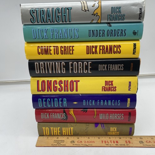 Dick francis lot 8 - francis, vintage