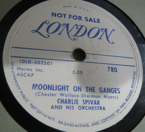 78rpm london charlie spivak - 78rpm,