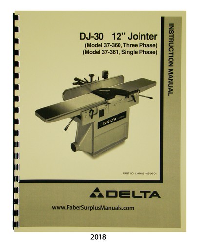 Delta jointer - dj-30,