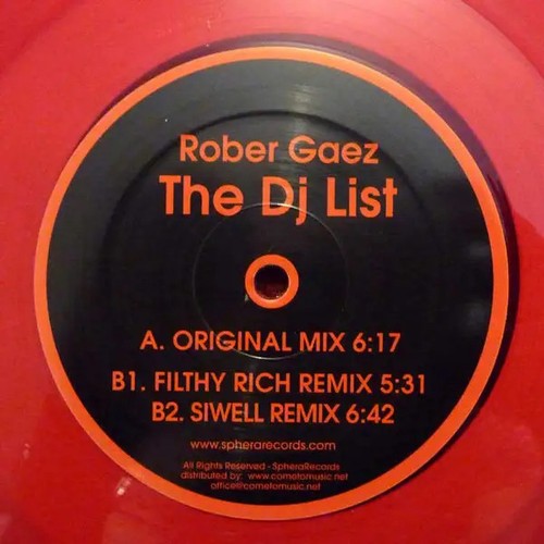 Rober gaez the list - rober, dj