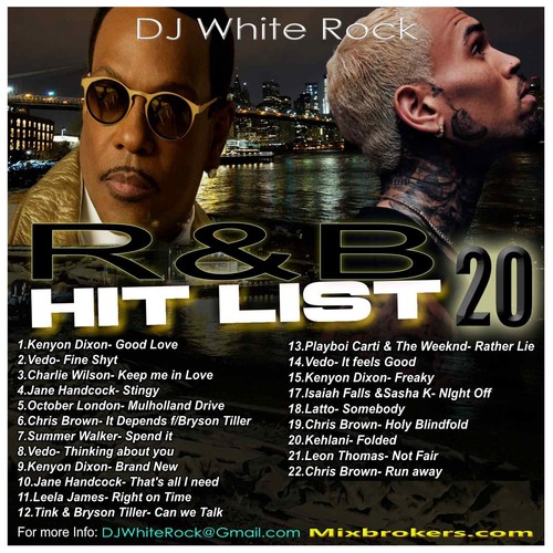 White rock hit - rock, list
