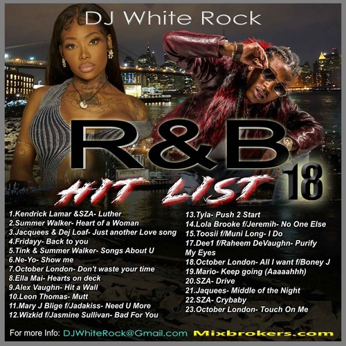 White rock hit - white,