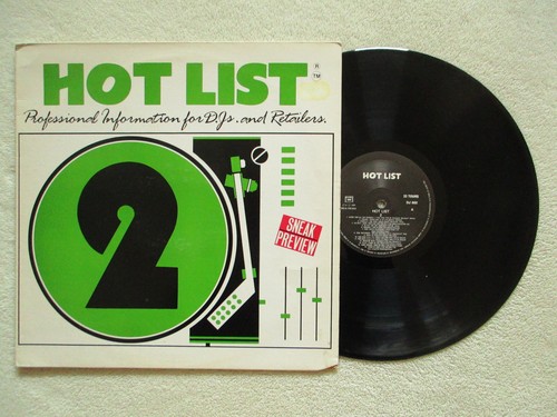 33t various hot list dj - 33t, 2"