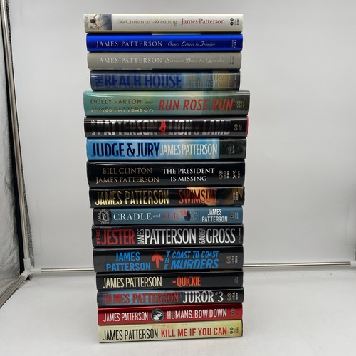 James patterson lot - lot, 16